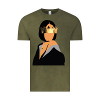 Vintage Olive rihanna artwork Vintage Tee - linhVisuals