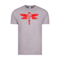 Vintage Zinc coheed and cambria dragonfly Vintage Tee - linhVisuals