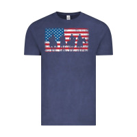 Vintage Denim cowboy patriotic american flag 4th of july gift tee Vintage Tee - linhVisuals