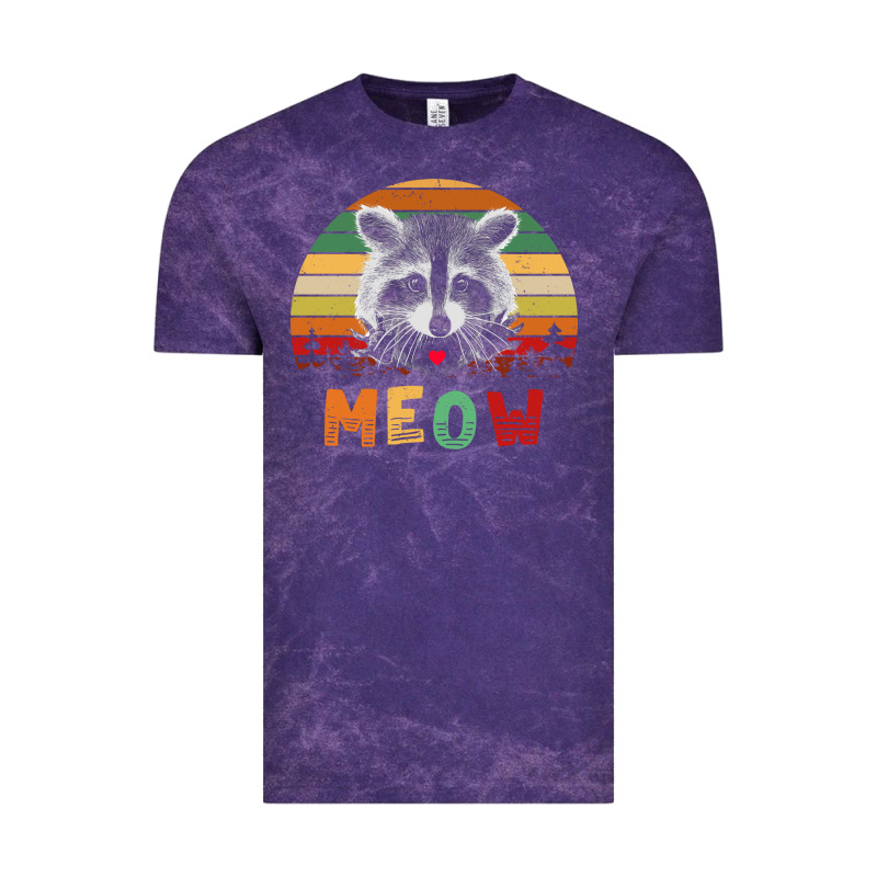 Funny Vintage Raccoon Meow Raccoon Lovers Vintage Tee by linhVisuals | Teevron