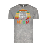 Cloud Rock funny vintage raccoon meow raccoon lovers Vintage Tee - linhVisuals