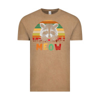 Vintage Coffee funny vintage raccoon meow raccoon lovers Vintage Tee - linhVisuals