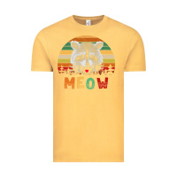 Vintage Mustard funny vintage raccoon meow raccoon lovers Vintage Tee - linhVisuals