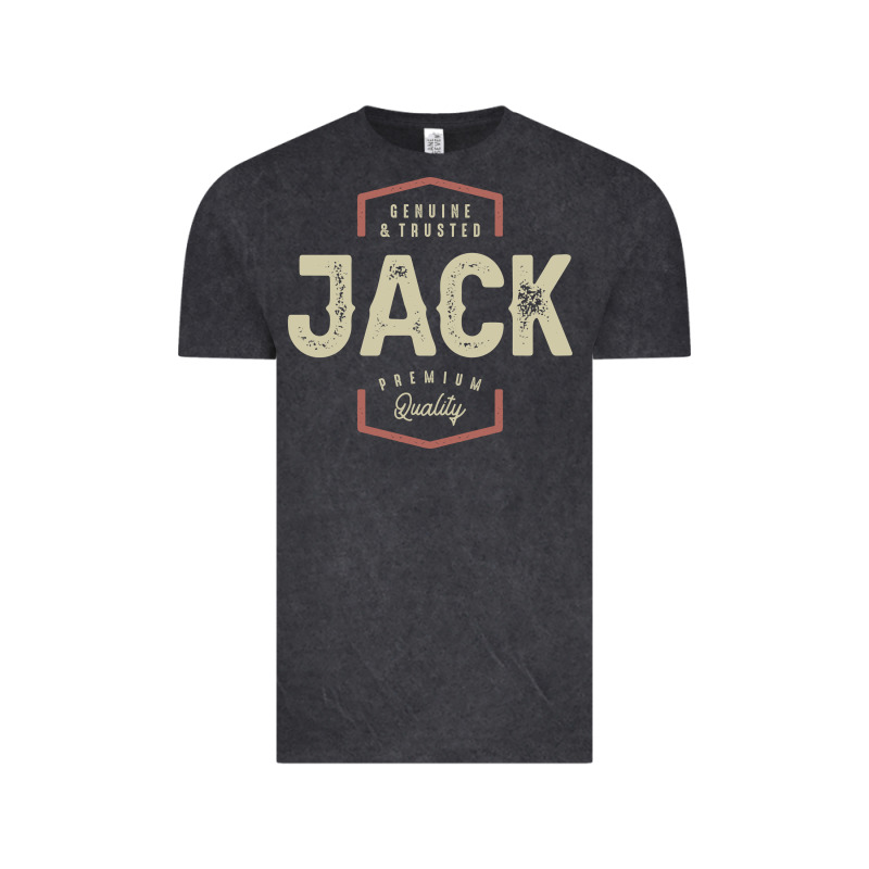 Genuine Jack Funny Personalized Name Vintage Tee by linhVisuals | Teevron