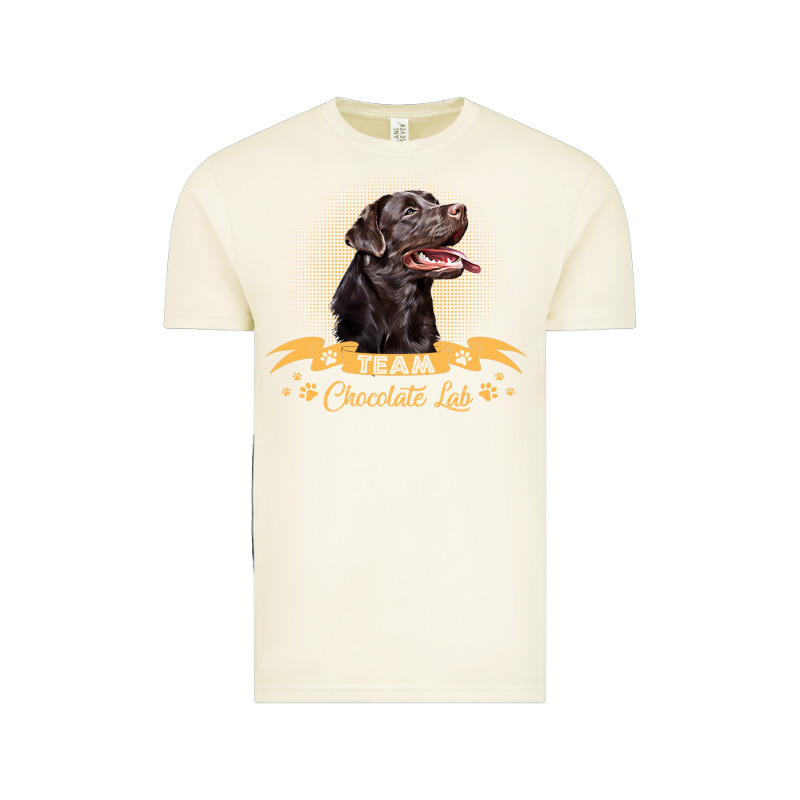 Labrador Retriever Team Chocolate Lab Funny Vintage Tee by linhVisuals | Teevron