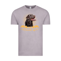 Vintage Zinc labrador retriever team chocolate lab funny Vintage Tee - linhVisuals