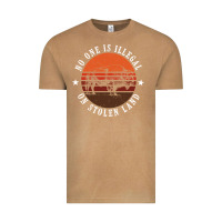 Vintage Camel no one is illegal on stolen land 4th of july bison Vintage Tee - linhVisuals