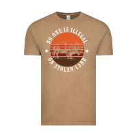Vintage Coffee no one is illegal on stolen land 4th of july bison Vintage Tee - linhVisuals