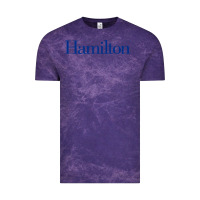 Cloud Purple Hamilto College Vintage Tee - linhVisuals