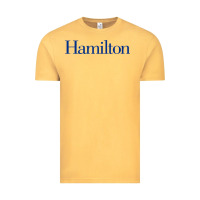Vintage Mustard Hamilto College Vintage Tee - linhVisuals