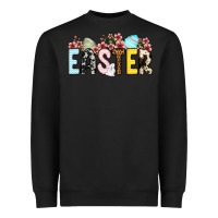 Black Western Easter Heavyweight Sweatshirt - OliviaCreatesArt