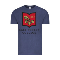 Vintage Denim Lake Forest College Vintage Tee - linhVisuals