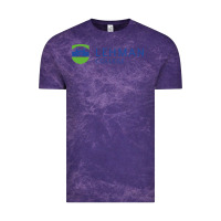 Cloud Purple Lehman College CUNY Vintage Tee - linhVisuals