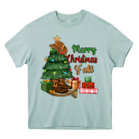 Arona merry christmas y'all Heavy Core Tee - MaliasSmallBusiness