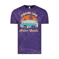 Cloud Purple pogue life outer banks retro vintage sunny Vintage Tee - linhVisuals