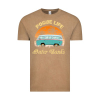 Vintage Coffee pogue life outer banks retro vintage sunny Vintage Tee - linhVisuals