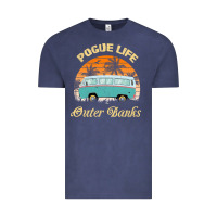 Vintage Denim pogue life outer banks retro vintage sunny Vintage Tee - linhVisuals