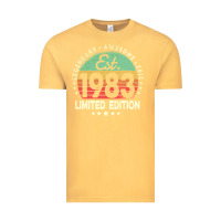 Vintage Mustard est. 1983 vintage 1983 limited edition 39th birthday retro pullover ho Vintage Tee - linhVisuals
