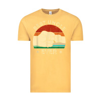 Vintage Mustard vintage best uncle ever fist bump funny uncle fathers day Vintage Tee - linhVisuals