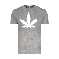 Cloud Rock weed leaf in a pocket marijuana cannabis Vintage Tee - linhVisuals
