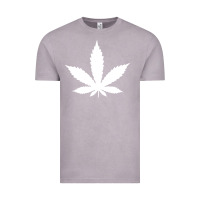 Vintage Zinc weed leaf in a pocket marijuana cannabis Vintage Tee - linhVisuals