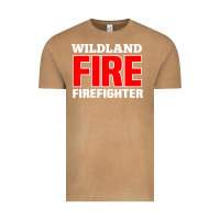 Vintage Camel wildland fire rescue department firefighters firemen uniform Vintage Tee - linhVisuals
