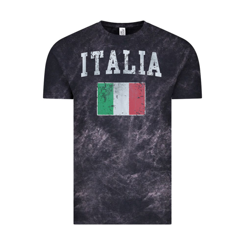 Vintage Italia Italian Flag Italy Italiano Vintage Tee by linhVisuals | Teevron