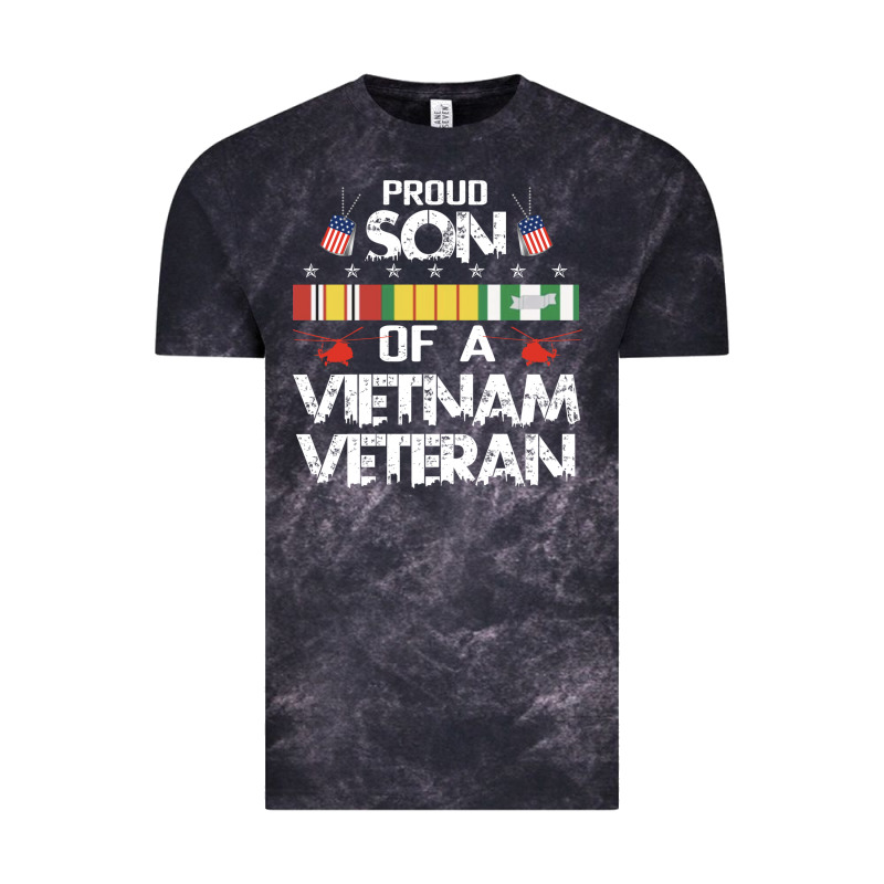 Proud Son Of A Vietnam Veteran Father's Day Vintage Tee by linhVisuals | Teevron