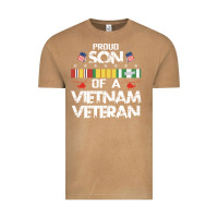Vintage Camel proud son of a vietnam veteran father's day Vintage Tee - linhVisuals