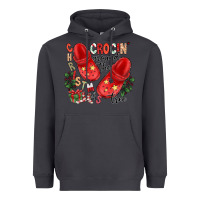 Smoke christmas crocin around the tree Heavyweight Hoodie - CowhideDigitalArt