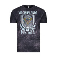 Cloud Black virgin islands virgin islander Vintage Tee - linhVisuals