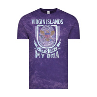 Cloud Purple virgin islands virgin islander Vintage Tee - linhVisuals
