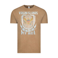 Vintage Coffee virgin islands virgin islander Vintage Tee - linhVisuals
