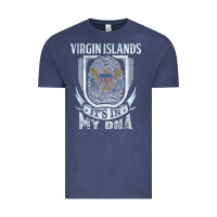 Vintage Denim virgin islands virgin islander Vintage Tee - linhVisuals
