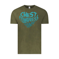 Vintage Olive doctor mike merch chest compressions Vintage Tee - linhVisuals