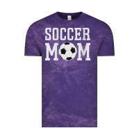 Cloud Purple womens soccer mama soccer mom Vintage Tee - linhVisuals