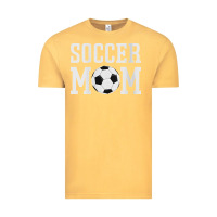 Vintage Mustard womens soccer mama soccer mom Vintage Tee - linhVisuals