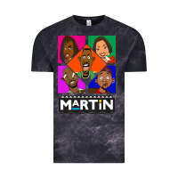 Cloud Black Martin TV Show Vintage Tee - linhVisuals