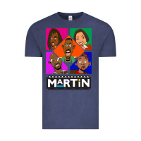 Vintage Denim Martin TV Show Vintage Tee - linhVisuals