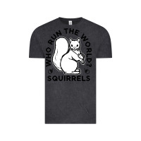 Who Run The World Squirrels Vintage Tee | Teevron