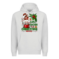 Dove Grey Hot Cocoa And Christmas Movie Premium Hoodie - BundleAndBundleShop