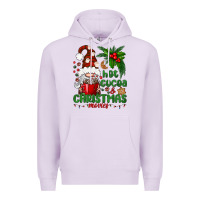 Lilac Hot Cocoa And Christmas Movie Premium Hoodie - BundleAndBundleShop