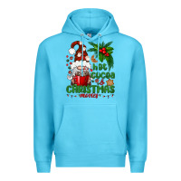 Ocean Blue Hot Cocoa And Christmas Movie Premium Hoodie - BundleAndBundleShop