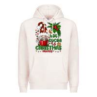 Pale Pink Hot Cocoa And Christmas Movie Premium Hoodie - BundleAndBundleShop