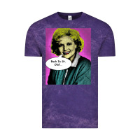 Cloud Purple golden girls betty Vintage Tee - linhVisuals