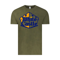 Vintage Olive white castle high school Vintage Tee - linhVisuals