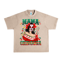 Mama Chingona Skull Urban Heavy Tee | Teevron