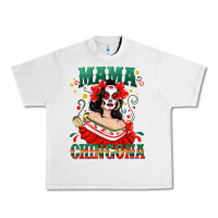Lunar Rock Mama Chingona Skull Urban Heavy Tee - texasbilliewilder