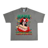 Tornado Mama Chingona Skull Urban Heavy Tee - texasbilliewilder