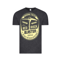 Vintage Black deep rock galactic red rock blaster beer , designer   t shirt Vintage Tee - linhVisuals